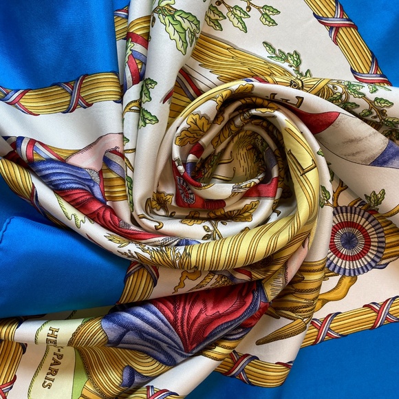 1789 French Revolution Hermès silk scarf - Picture 3 of 14